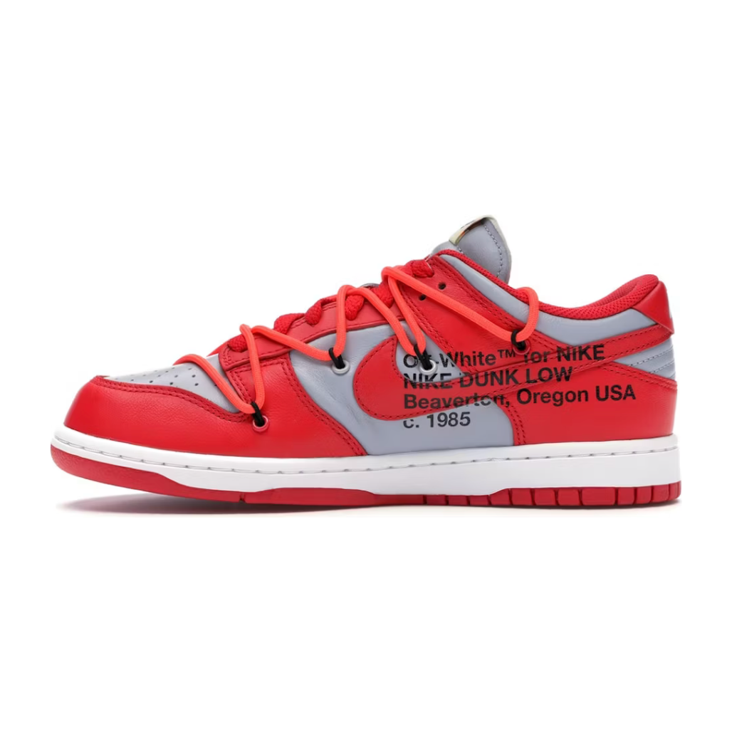 Nike Dunk Low Off-White - University Red