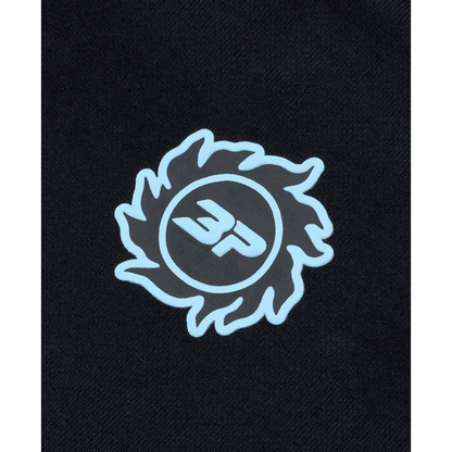 Broken Planet Sky Walking Hoodie Midnight Black