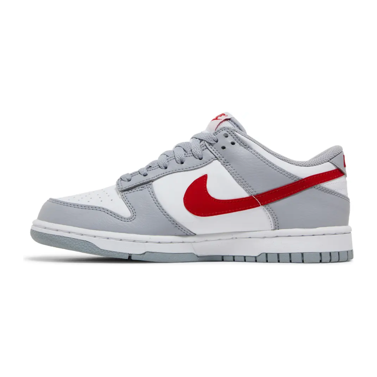 Nike Dunk Low White Grey Red (GS)