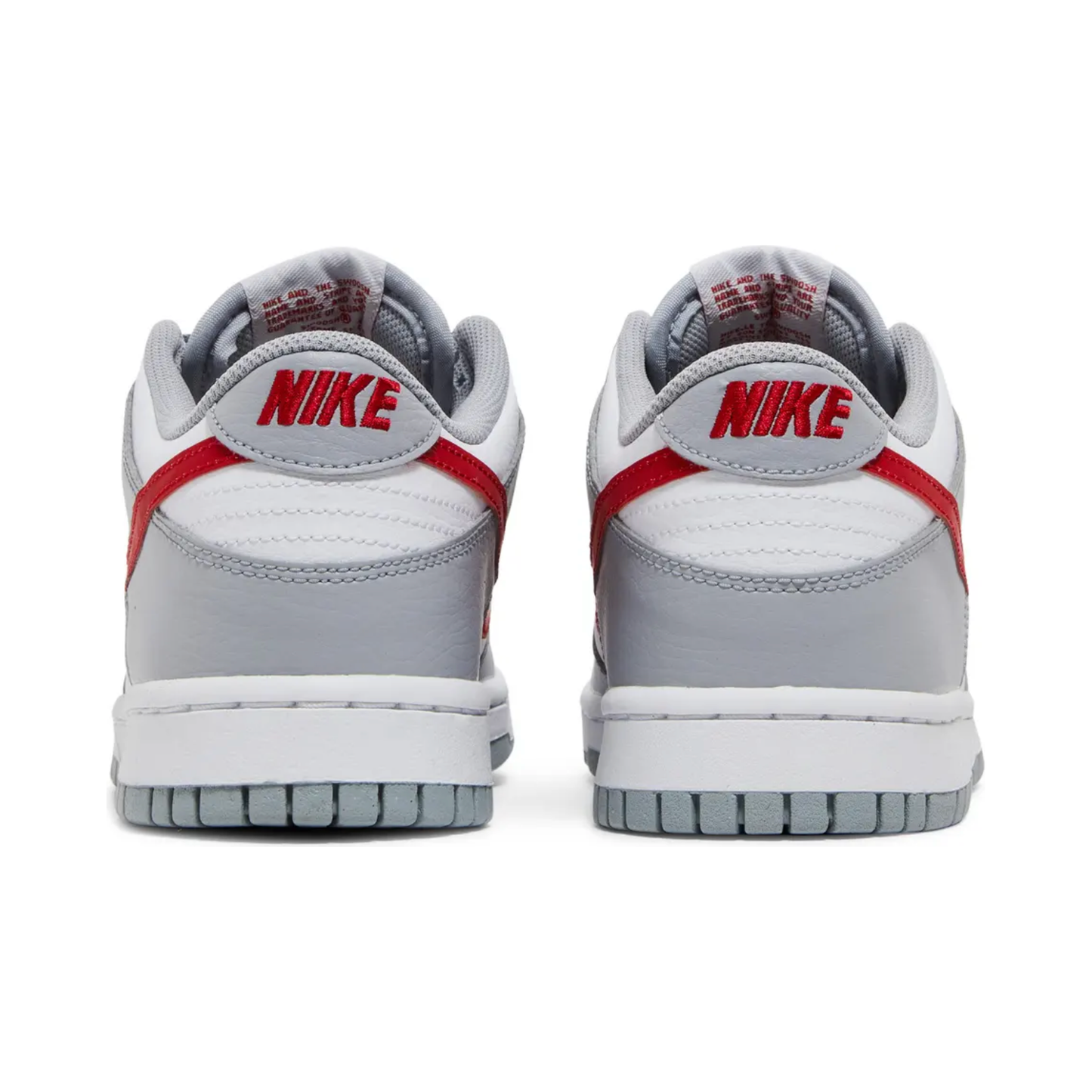 Nike Dunk Low White Grey Red (GS)