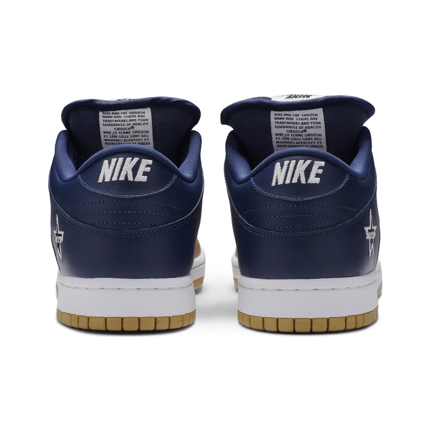 Nike SB Dunk Low Supreme Jewel Swoosh Gold