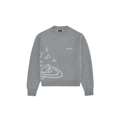 Broken Planet Knit Grey