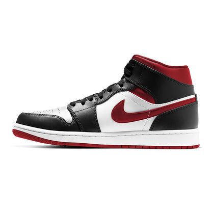 Jordan 1 Mid Gym Red Black White