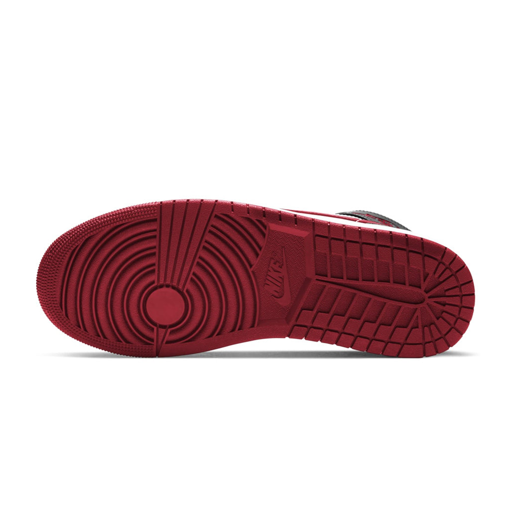 Jordan 1 Mid Gym Red Black White
