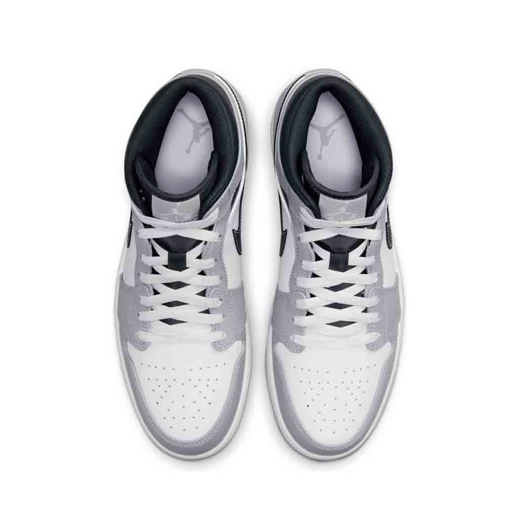 Air Jordan 1 Mid Light Smoke Grey Anthracite