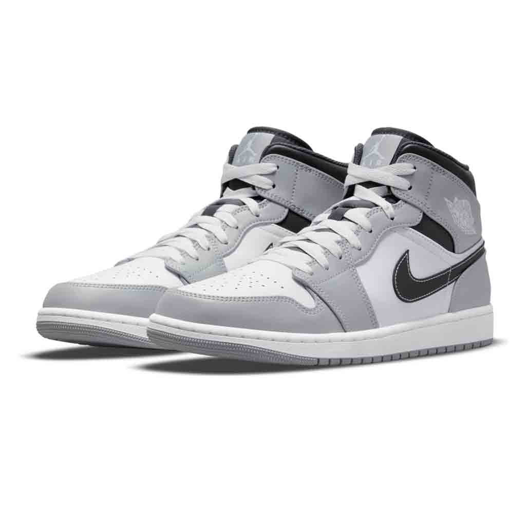 Air Jordan 1 Mid Light Smoke Grey Anthracite