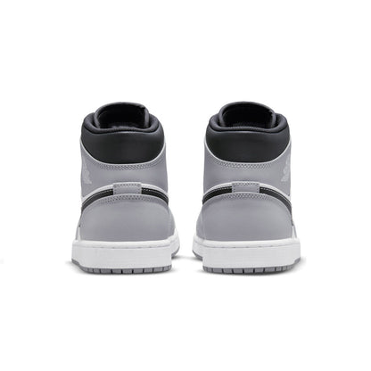 Air Jordan 1 Mid Light Smoke Grey Anthracite GS