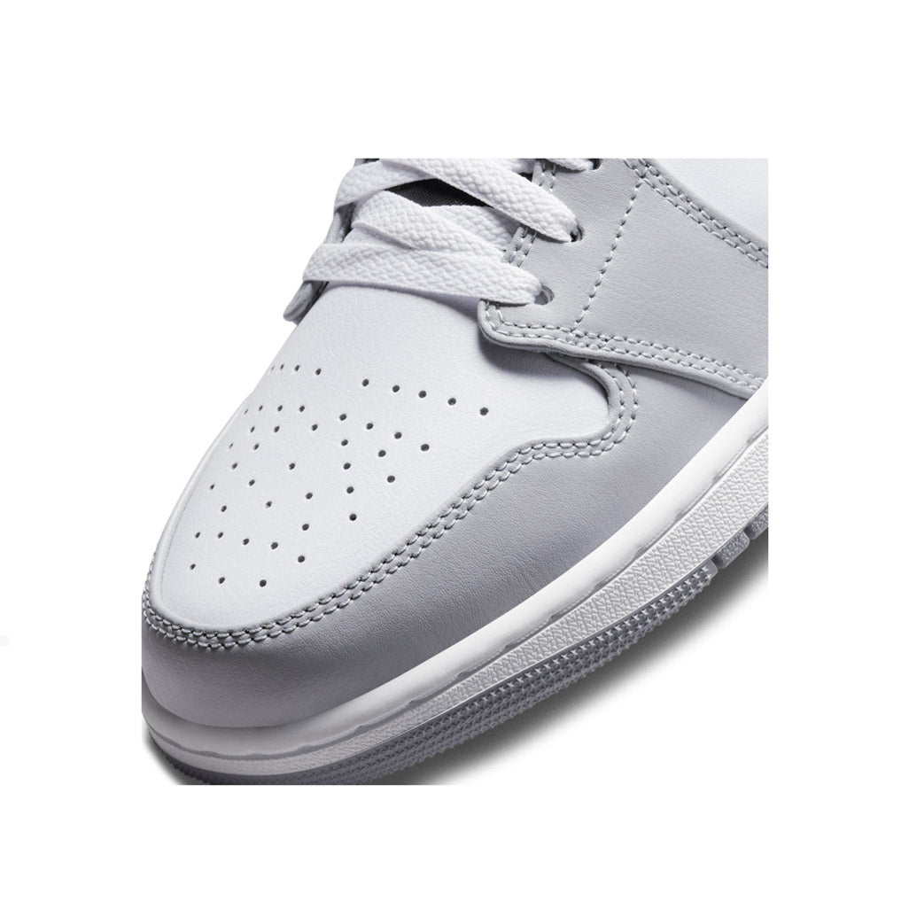 Air Jordan 1 Mid Light Smoke Grey Anthracite GS