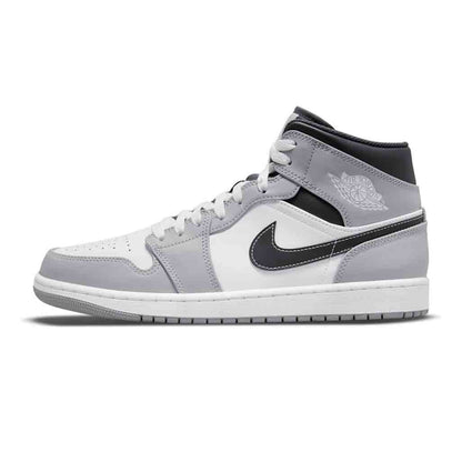 Air Jordan 1 Mid Light Smoke Grey Anthracite