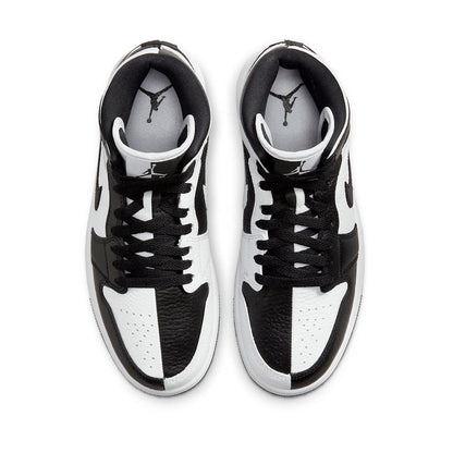 Jordan 1 Mid Split Black White (Women's)