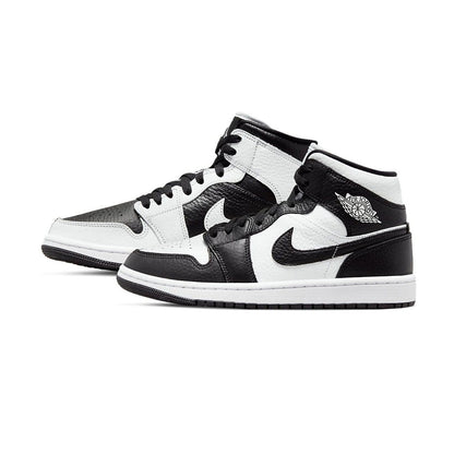 Jordan 1 Mid Split Black White (Women's)