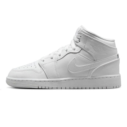 Air Jordan 1 Mid Triple White GS