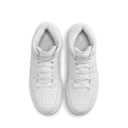 Air Jordan 1 Mid Triple White GS