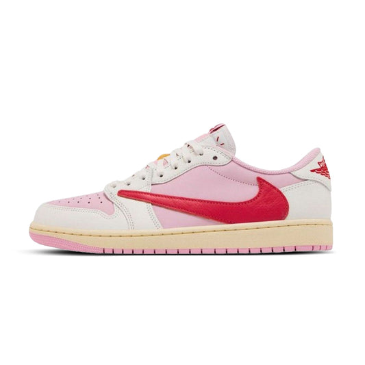 Jordan 1 Retro Low OG SP Travis Scott Sail Tropical Pink