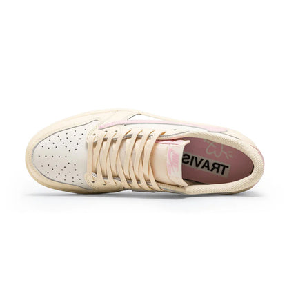 Jordan 1 Retro Low OG SP Travis Scott Shy Pink