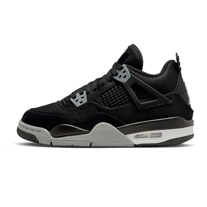 Air Jordan 4 Retro Black Canvas GS