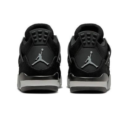 Air Jordan 4 Retro Black Canvas GS