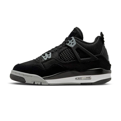 Air Jordan 4 Retro Black Canvas GS