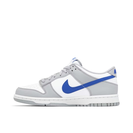 Nike Dunk Low Mini Swoosh Wolf Grey Game Royal (GS)
