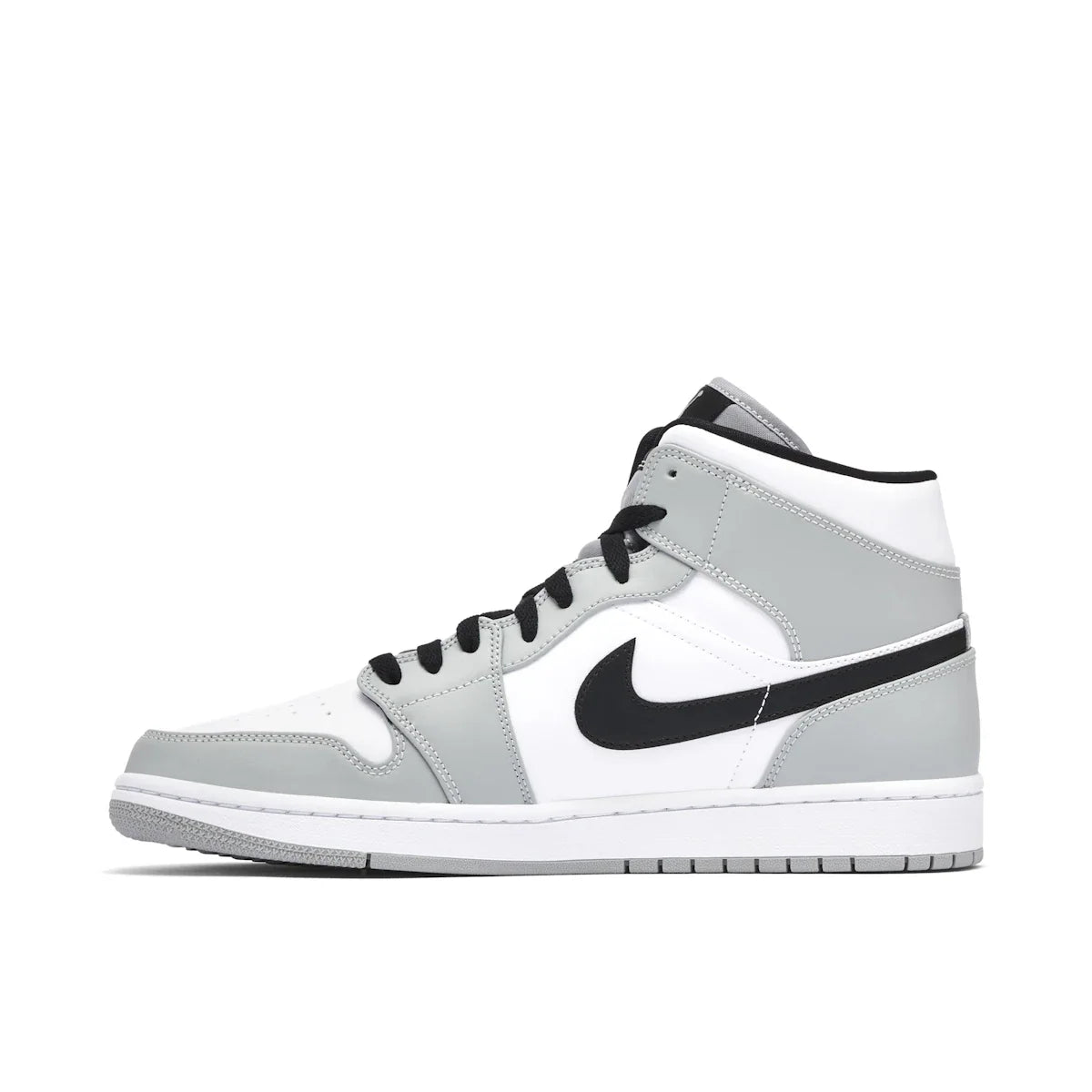 Jordan 1 Mid Light Smoke Grey