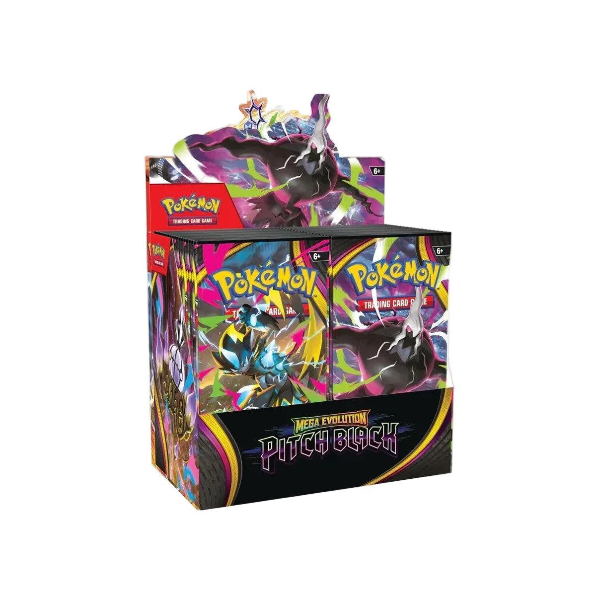 PRE ORDER 21/07/26 - 2026 Pokémon Mega Evolution Pitch Black Booster Box