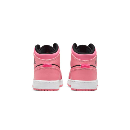 Air Jordan 1 Mid Coral Chalk GS