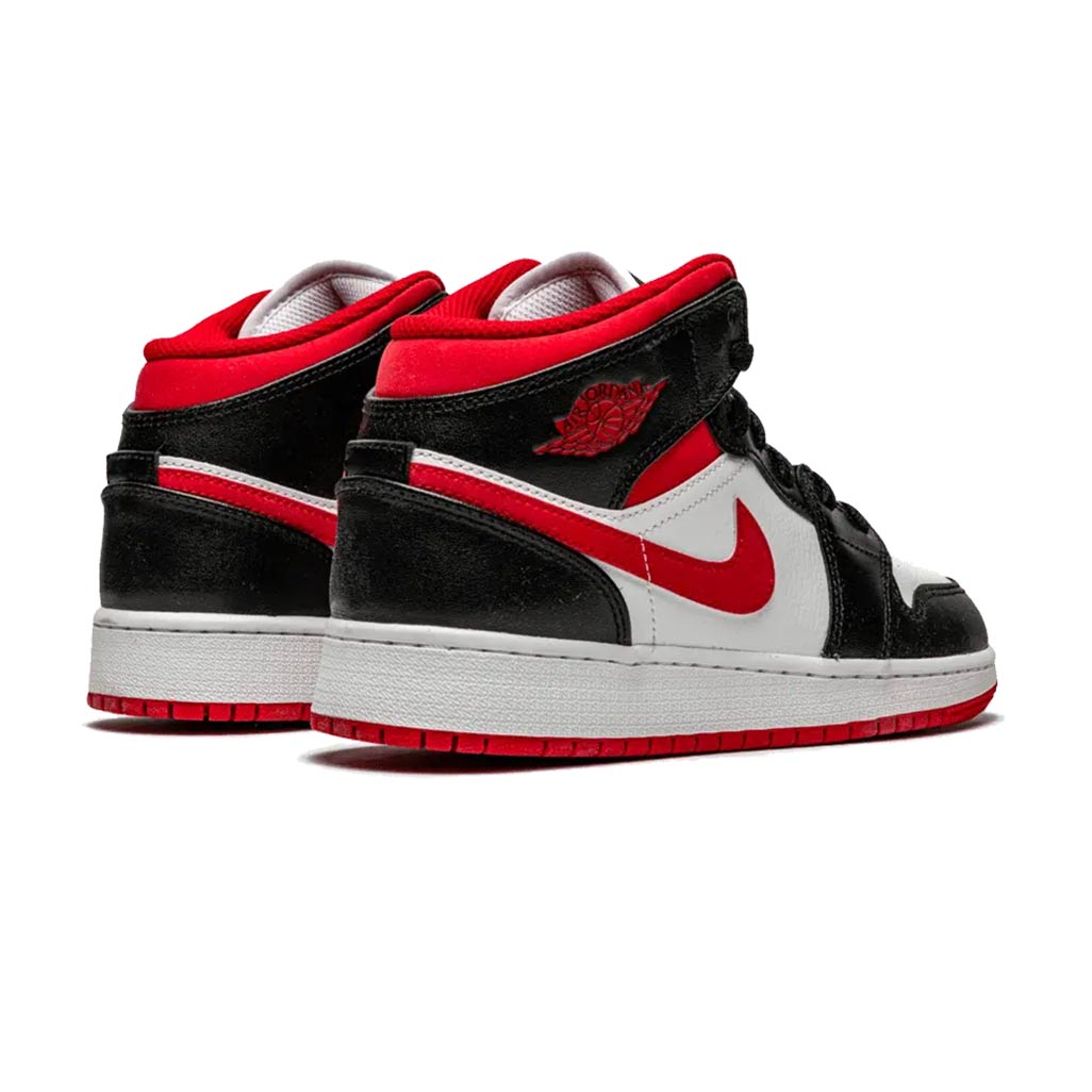 Air Jordan 1 Mid Gym Red Black White