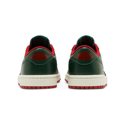 Air Jordan 1 Retro Low OG Black Gorge Green W