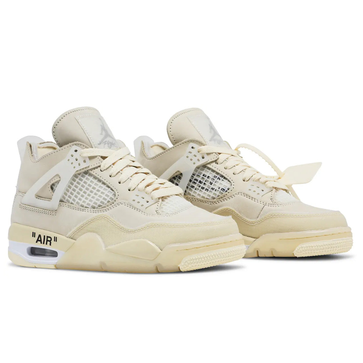 Off-White x Air Jordan 4 SP 'Sail' W