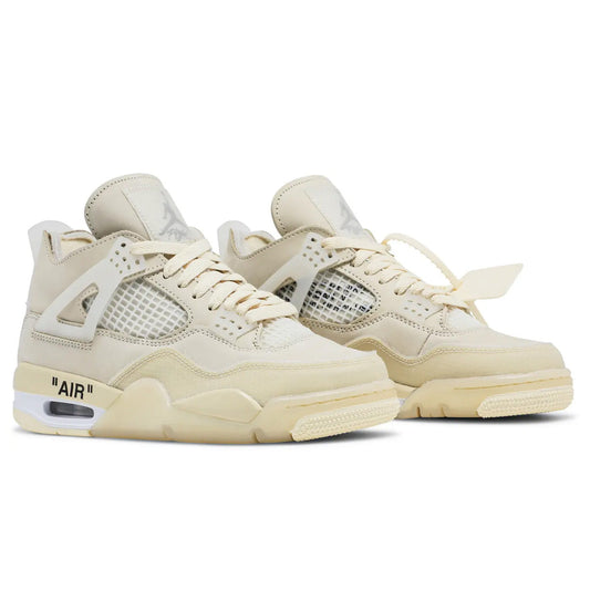 Off-White x Air Jordan 4 SP 'Sail' W