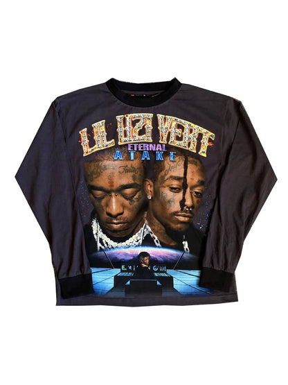 Marino Moorwood Lil Uzi Vert Long Sleeve Tee
