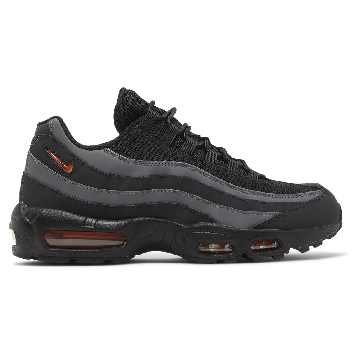 Nike Air Max 95 Black Grey Safety Orange