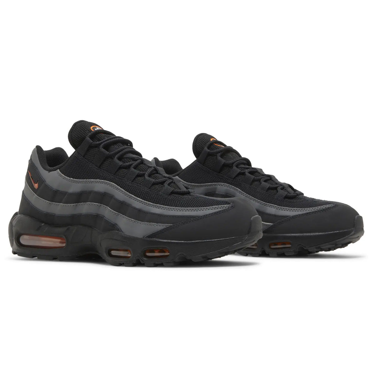 Nike Air Max 95 Black Grey Safety Orange