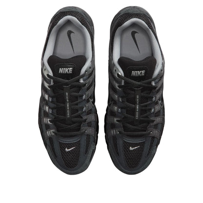 Nike P-6000 Suede Anthracite Black Chrome Metallic Silver