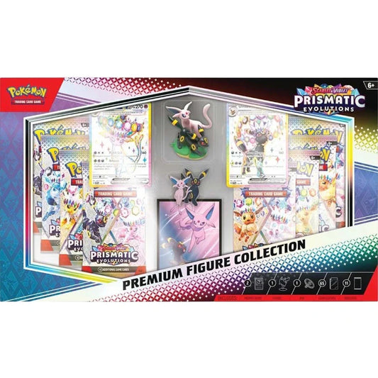 2025 Pokémon Prismatic Evolutions Premium Figure Collection Box
