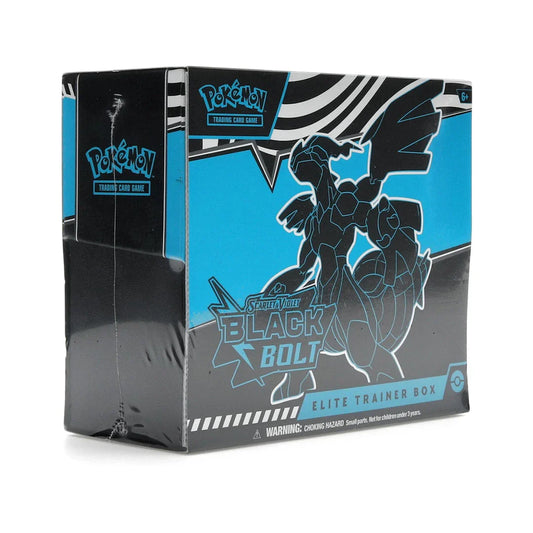 2025 Pokémon Scarlet & Violet Black Bolt Elite Trainer Box