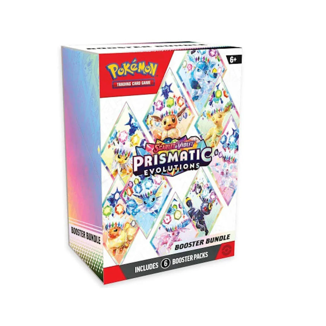 Pokémon Scarlet & Violet Prismatic Evolutions Booster Bundle