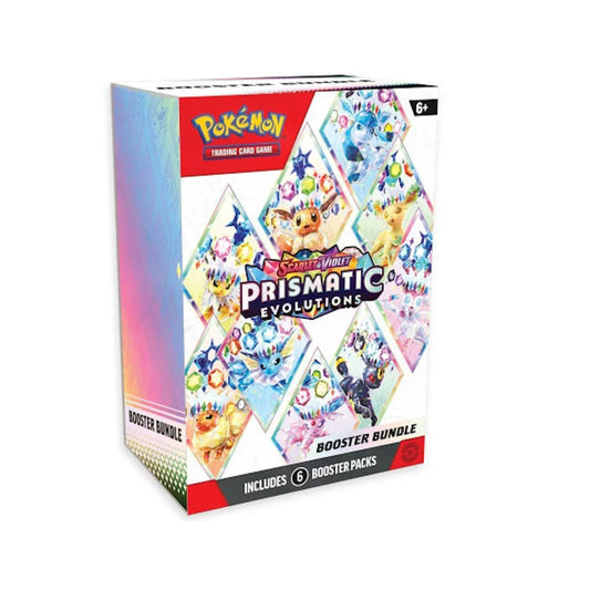 Pokémon Scarlet & Violet Prismatic Evolutions Booster Bundle