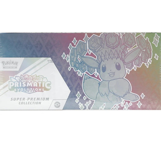Pokémon Scarlet & Violet Prismatic Evolutions Super Premium Collection