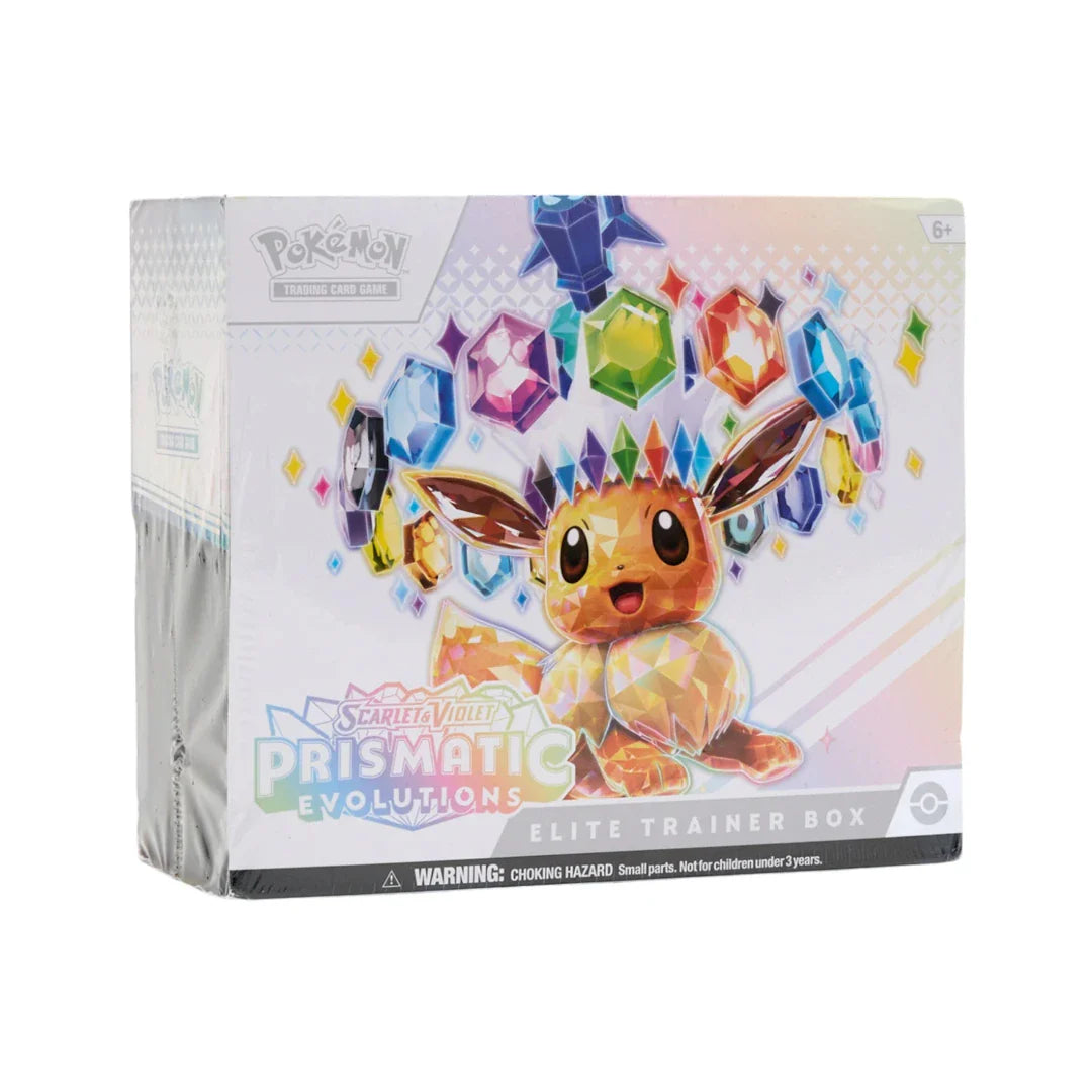Pokémon Scarlet & Violet Prismatic Evolutions Elite Trainer Box