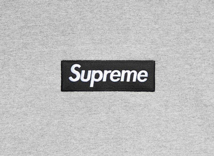 Supreme Box Logo Crewneck Heather Grey