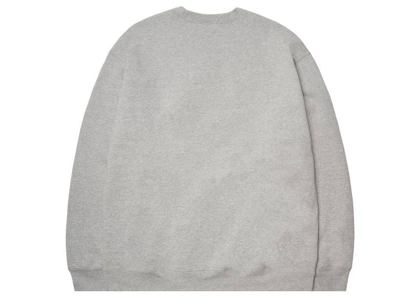 Supreme Box Logo Crewneck Heather Grey