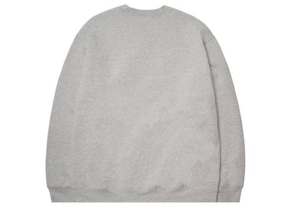Supreme Box Logo Crewneck Heather Grey