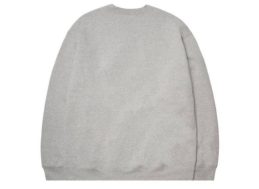 Supreme Box Logo Crewneck Heather Grey