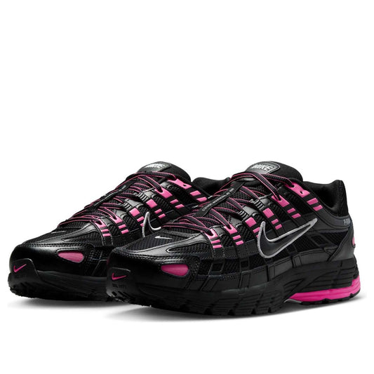 Nike P-6000 Pink Blast Metallic Silver Black