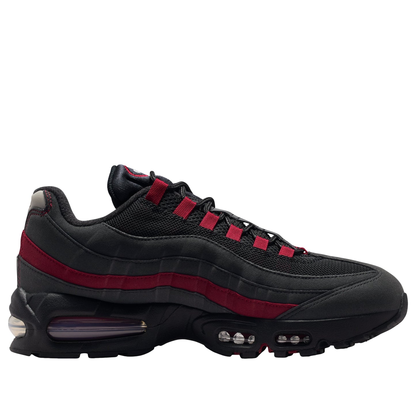 Nike Air Max 95 OG Big Bubble Black Crimson Grey