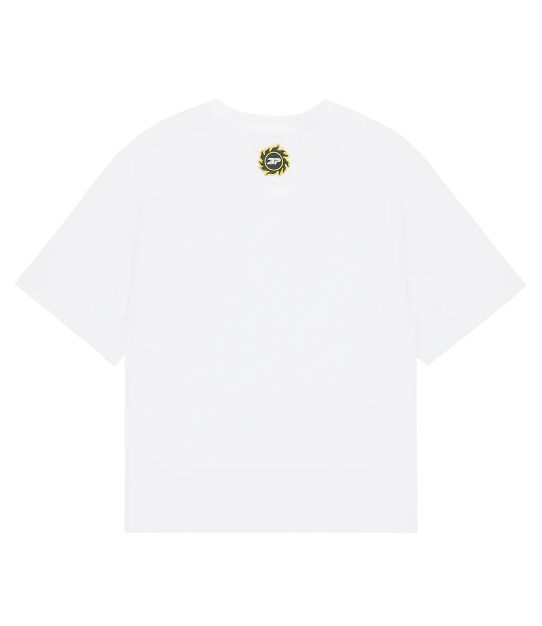 Broken Planet Grid White T-Shirt